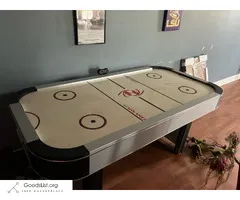 Air hockey and foosball table